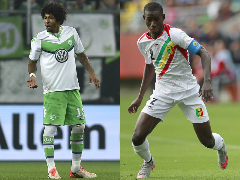 Dante mal zwei: Links Wolfsburgs Bundesliga-Profi, rechts Malis U-17-Kapit&#228;n.