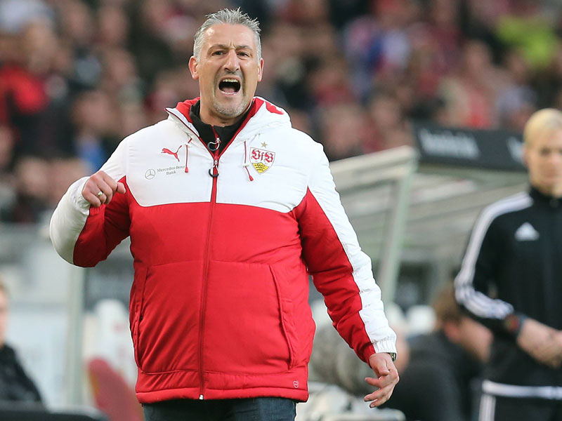 Darf sich ein drittes Mal in der Bundesliga beweisen: VfB-Interimstrainer J&#252;rgen Kramny.