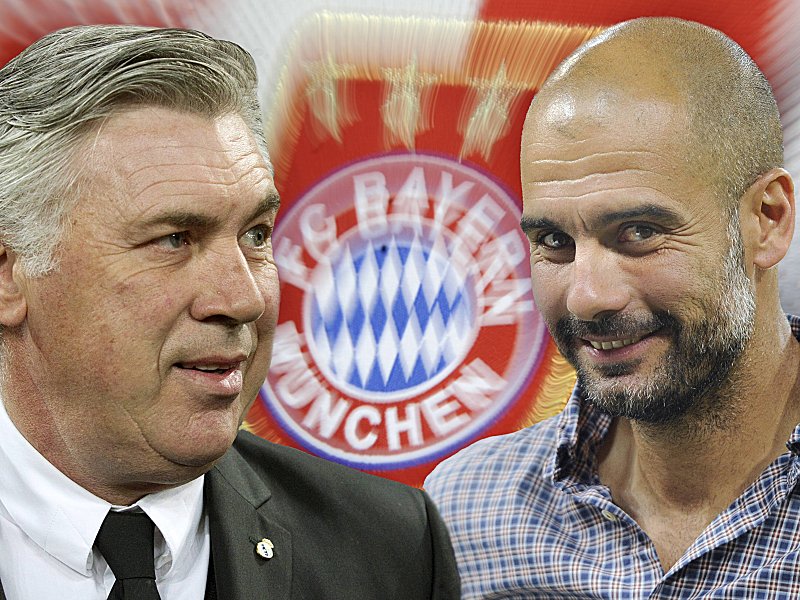 In den Startl&#246;chern: Carlo Ancelotti soll beim FC Bayern Nachfolger von Pep Guardiola werden.