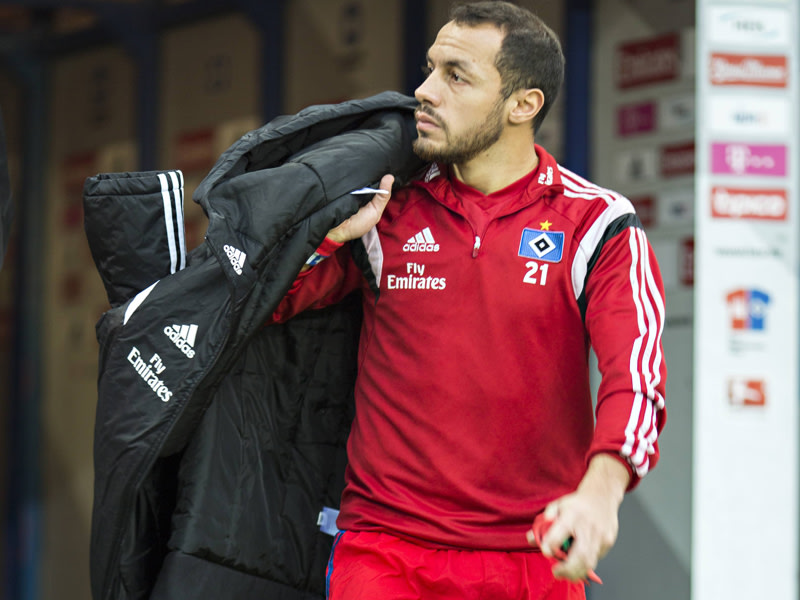 Packt seine Sachen und verl&#228;sst den Hamburger SV: Marcelo Diaz.