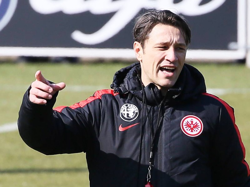K&#252;ndigt personelle &#196;nderungen an: Eintracht Frankfurts neuer Trainer Niko Kovac. 
