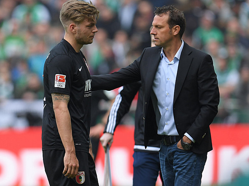 Alexander Esswein wird FCA-Trainer Markus Weinzierl wom&#246;glich nicht mehr zur Verf&#252;gung stehen.