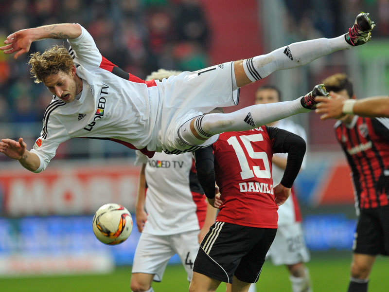 Verl&#228;ngert seinen Vertrag bei Bayer: Leverkusens St&#252;rmer Stefan Kie&#223;ling.