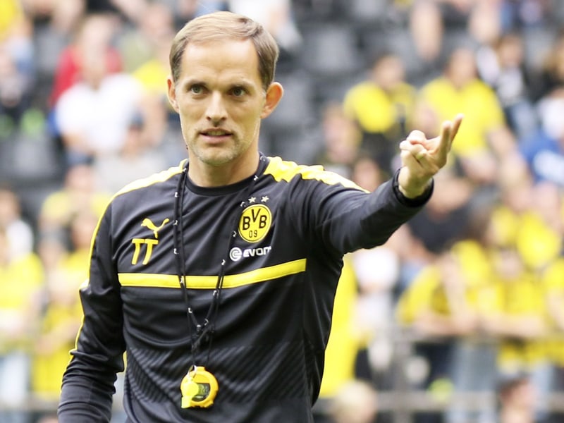 Sch&#228;tzt Leverkusen &quot;extrem stark ein&quot;: Dortmunds Trainer Thomas Tuchel. 