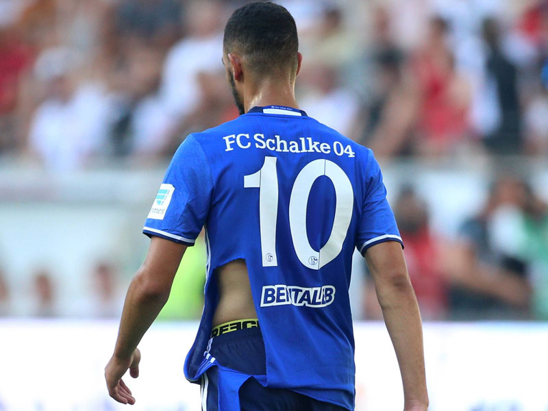 Zerrei&#223;probe: Schon gegen Frankfurt musste Schalkes Nabil Bentaleb feststellen, dass es in der Bundesliga nicht zimperlich zugeht.