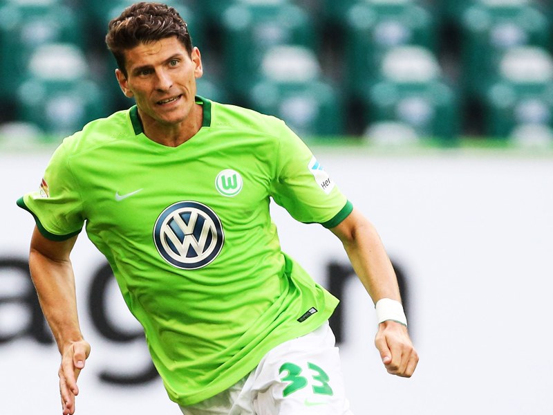 &quot;Ich bin happy, wieder hier zu sein&quot;: Wolfsburgs neuer St&#252;rmer Mario Gomez freut sich auf die Bundesliga. 