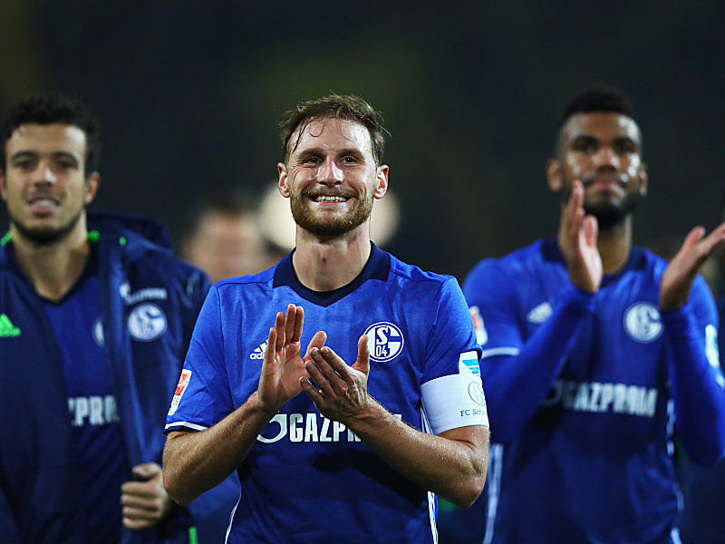 Rundum zufrieden mit der aktuellen Phase: Schalke-Kapit&#228;n Benedikt H&#246;wedes.