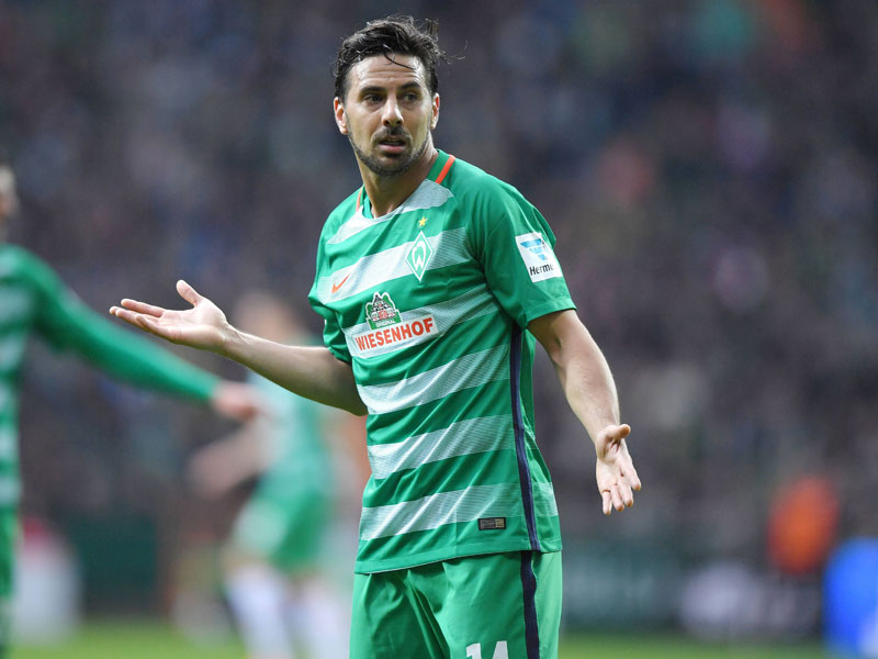 Seine Zeit in Bremen endet: Claudio Pizarro.