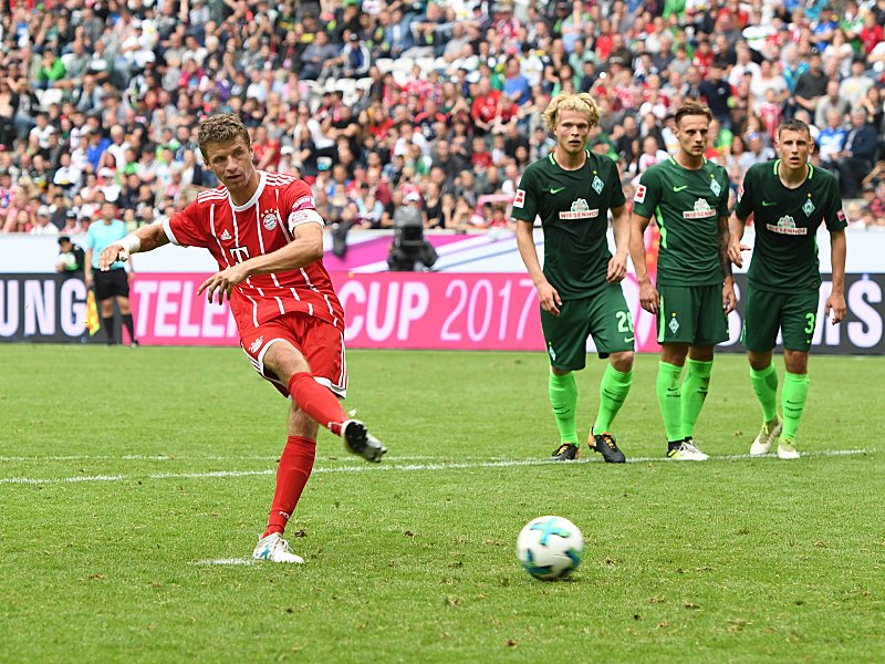 Tritt vorerst nicht mehr vom Punkt an: Bayern-Angreifer und Nationalspieler Thomas M&#252;ller.
