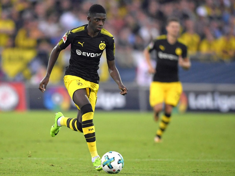 Bleibt er in Dortmund oder zieht es ihn nach Barcelona? BVB-Youngster Ousmane Dembel&#233;.