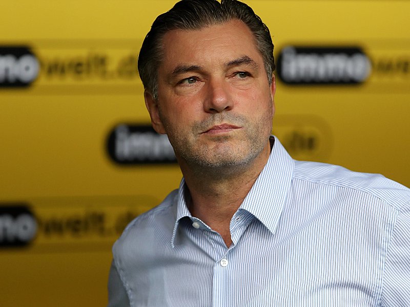 BVB-Sportdirektor Michael will das Freundschaftsspiel in Zwickau mit einem gut besetzten Team bestreiten.