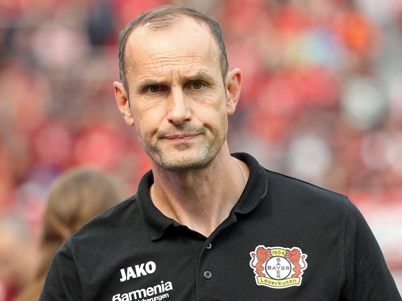 Erwartet in Mainz einen hei&#223;en Tanz: Leverkusens Coach Heiko Herrlich.