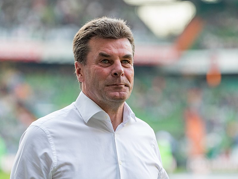 Testet mit seinem Team gegen die Arminia: Gladbachs Coach Dieter Hecking.
