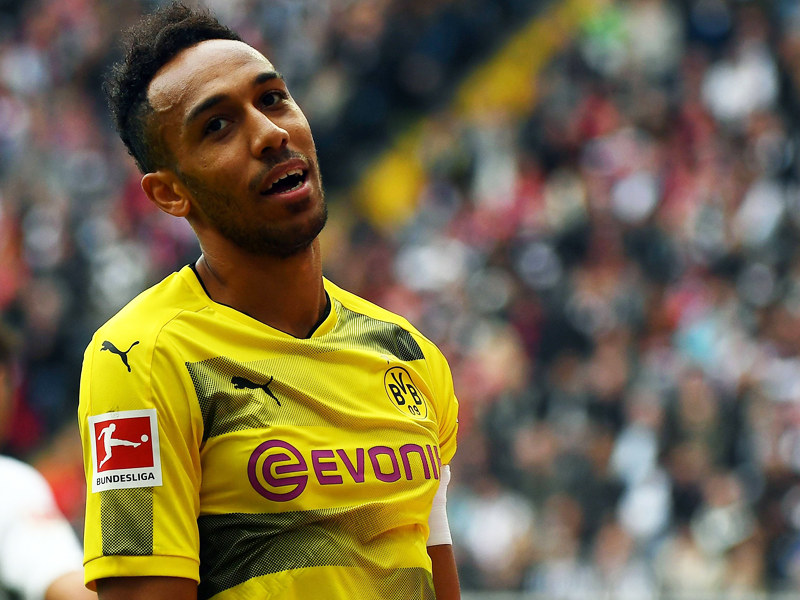 Sein Einsatz in Hannover steht auf der Kippe: Dortmunds Angreifer Pierre-Emerick Aubameyang. 