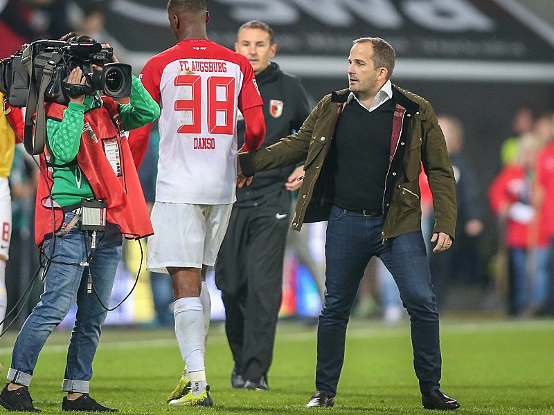 Im Fokus: Augsburg spielt unter Trainer Manuel Baum eine starke Saison.