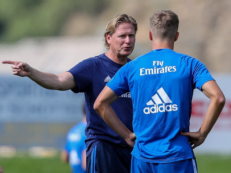 HSV-Coach Markus Gisdol will Youngster Jann-Fiete Arp nicht verheizen. 
