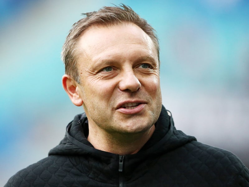 Freut sich auf das Wiedersehen mit Florian Kohfeldt: Hannover-Coach Andr&#233; Breitnreiter.