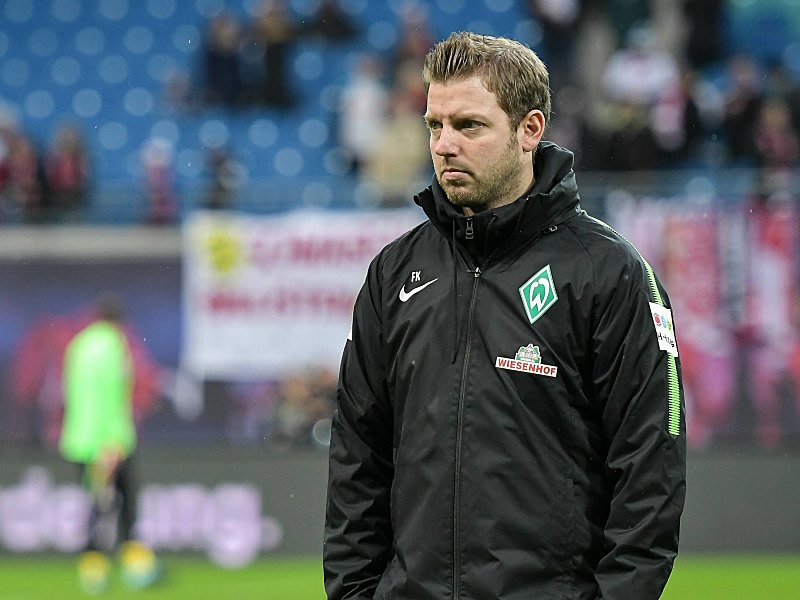 Seit drei Spielen auf dem Cheftrainer-Posten in Bremen: Florian Kohfeldt.