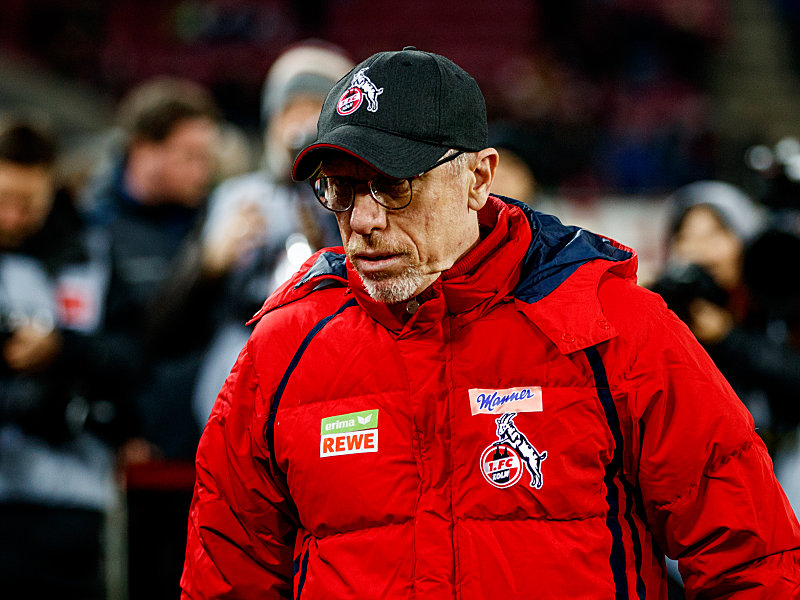 Mit dem 1. FC K&#246;ln tief in der Krise: Chefcoach Peter St&#246;ger.