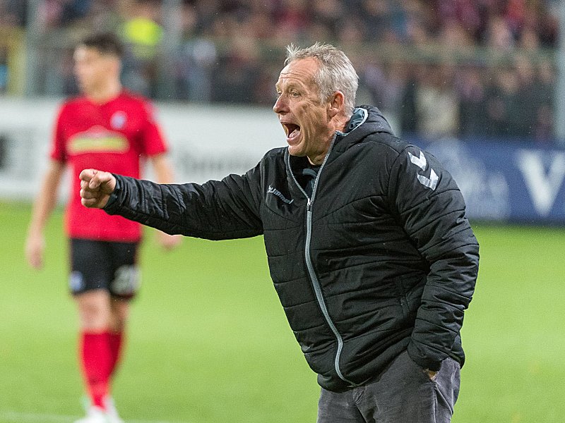 Empf&#228;ngt mit dem SC Freiburg den Hamburger SV: Chefcoach Christian Streich.