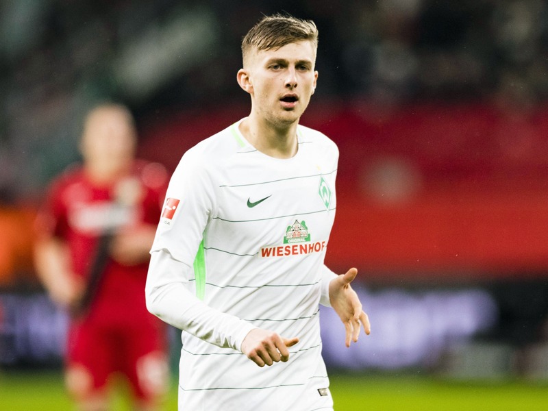 Mit ihm plant Werder Bremen langfristig: Youngster Ole K&#228;uper. 