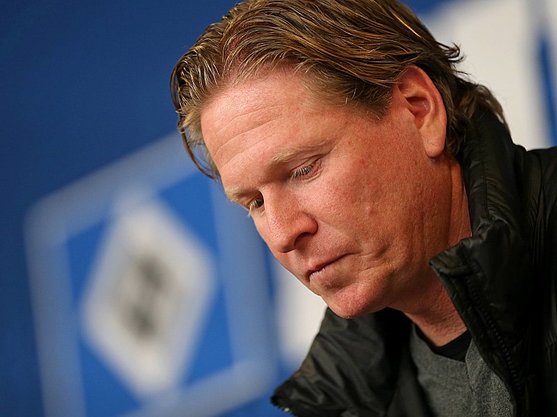 Seine Tage als Trainer beim Hamburger SV scheinen gez&#228;hlt: Markus Gisdol steht vor dem Aus.