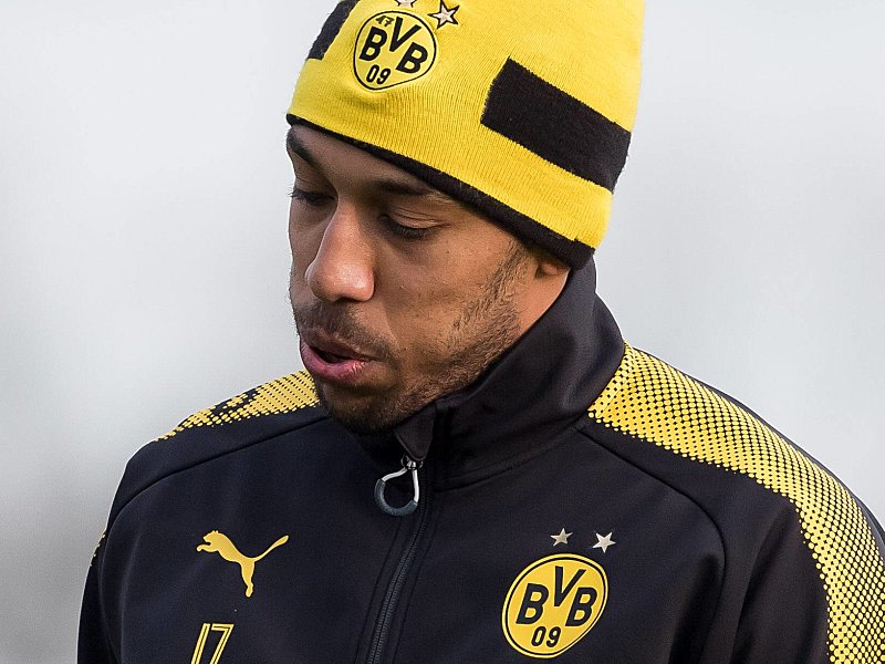 Sein Wechsel bleibt in der Schwebe: Dortmunds Pierre-Emerick Aubameyang.