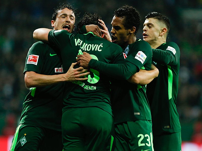Distanzierte sich von der Abstiegszone: Der SV Werder Bremen schlug K&#246;ln mit 3:1.