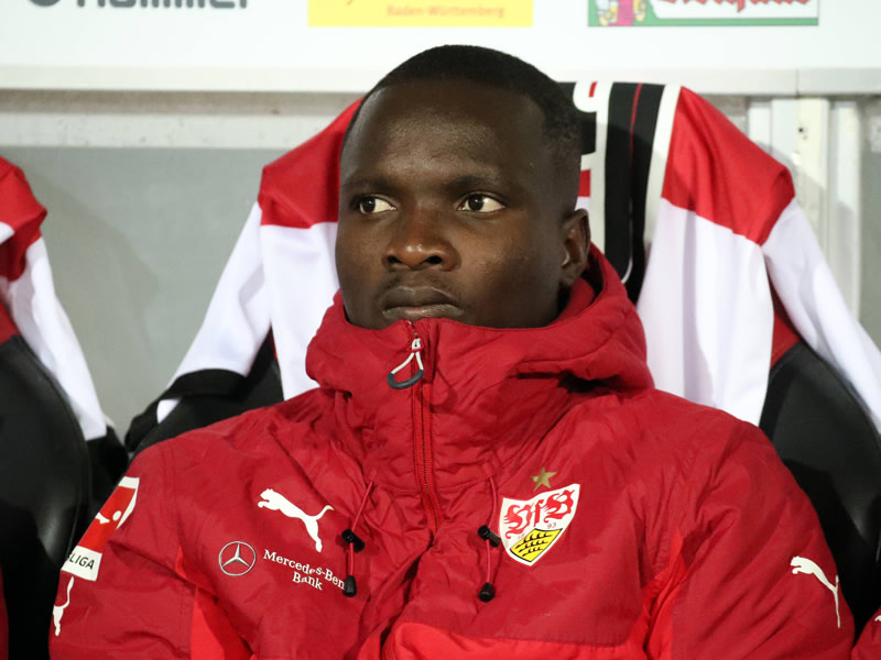 Nicht mehr gesetzt - und trotzdem gelassen: VfB-Profi Chadrac Akolo. 