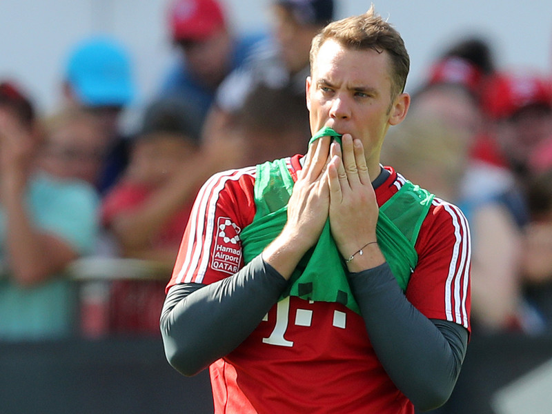 Schon sehr bald wieder an der frischen Luft: Bayern-Kapit&#228;n Manuel Neuer.