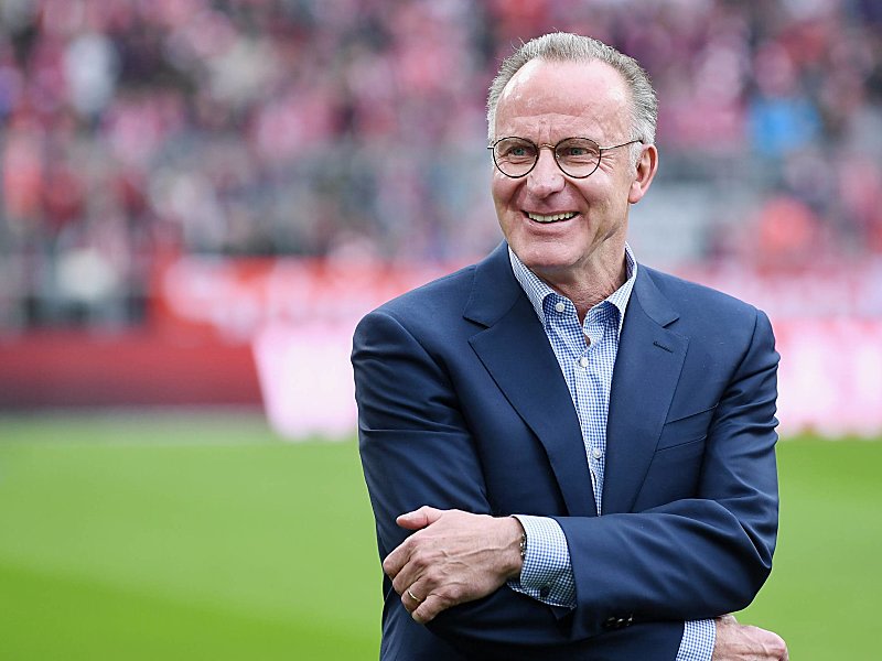 Er geht davon aus, dass im April der neue Bayern-Trainer bekanntgegeben wird: Karl-Heinz Rummenigge.
