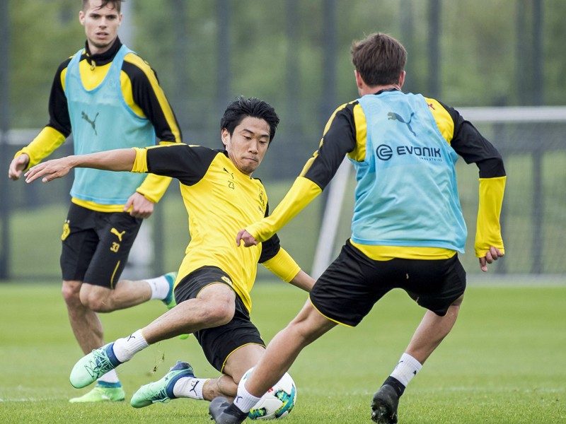 Wieder voll belastbar: Dortmunds Shinji Kagawa.