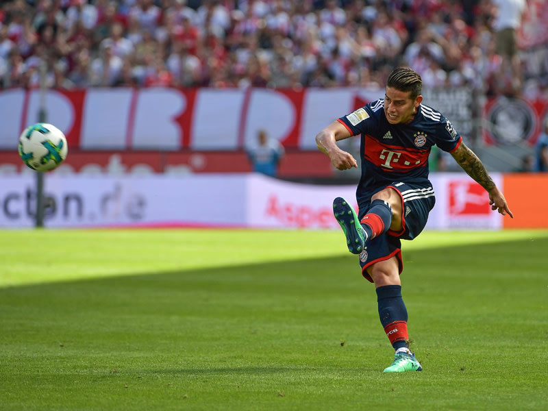 Hofft auf weitere Spielzeiten in M&#252;nchen: James vom FC Bayern.