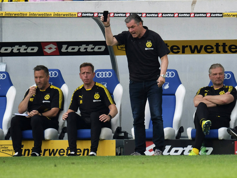Auch ihm konnte der Auftritt des BVB in Hoffenheim nicht gefallen: Sportdirektor Michael Zorc.