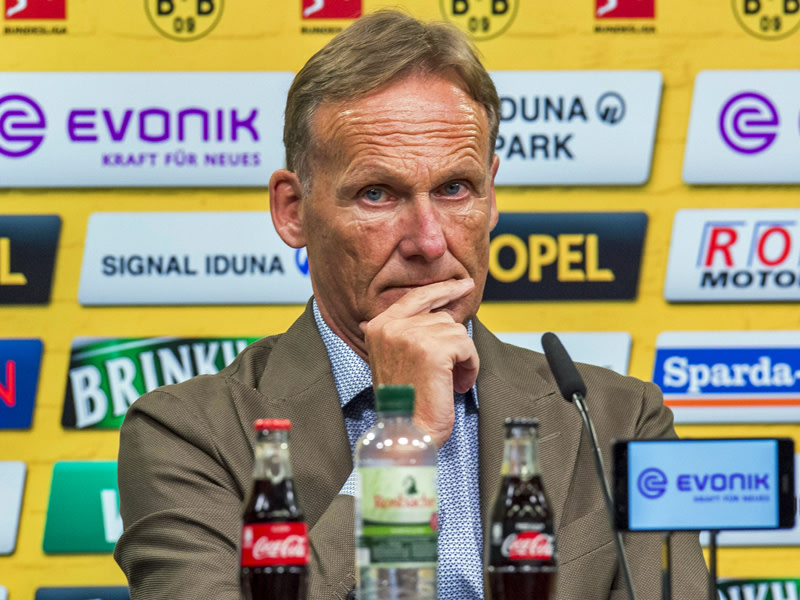 Lobt den neuen Trainer: BVB-Boss Hans-Joachim Watzke.