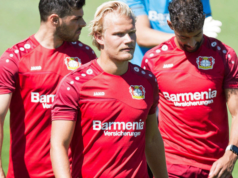Seit Juli 2016 bei Bayer Leverkusen: Angreifer Joel Pohjanpalo.