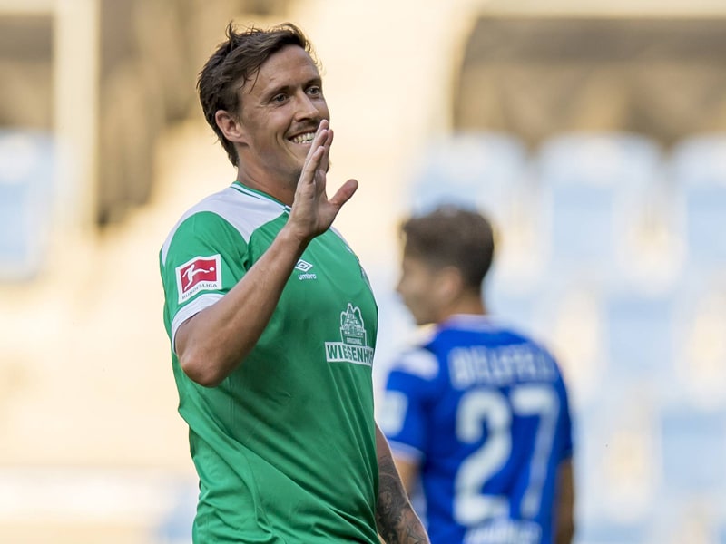 &#214;ffentliches Bekenntnis zu Werder Bremen: Max Kruse.