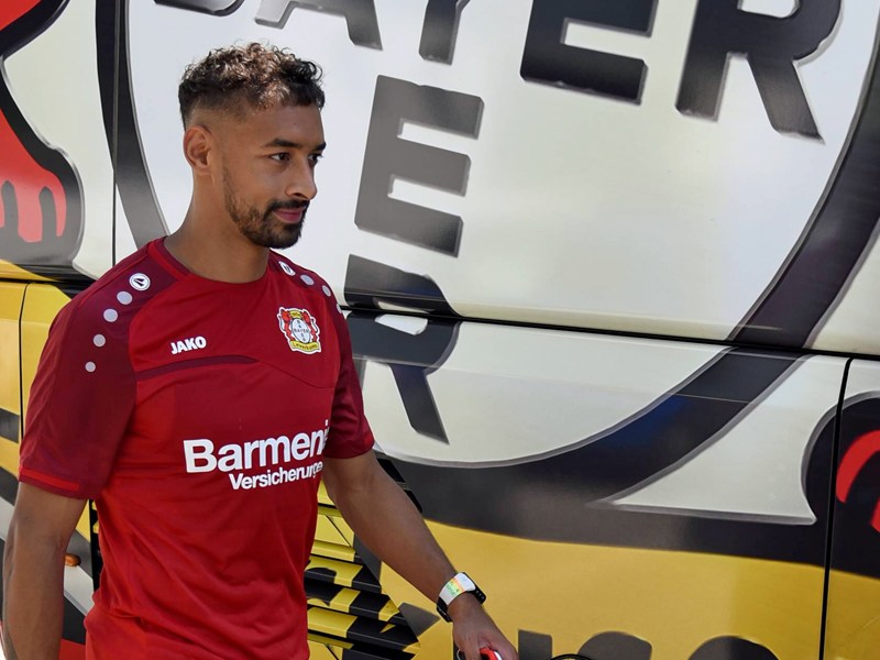 Leverkusens Karim Bellarabi hat sich nach dem Kollaps wieder vollst&#228;ndig erholt.