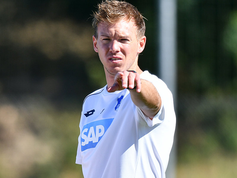 Julian Nageslmann will mit Hoffenheim in seinem letzten Jahr als TSG-Coach das Maximale erreichen.