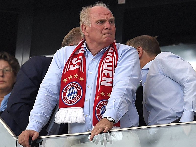 Sieht den FC Bayern gut aufgestellt: Uli Hoene&#223;. 