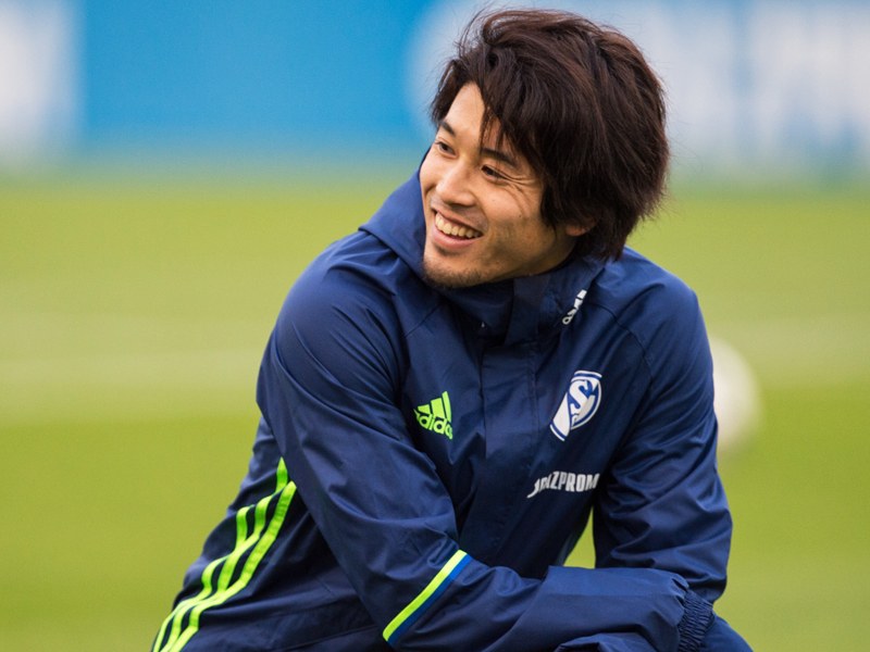 Hat wieder gut Lachen: Schalkes Langzeitpatient Atsuto Uchida. 