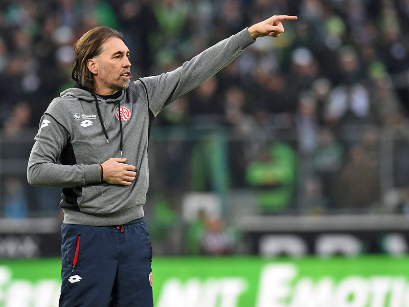 Nicht nachlassen vor der Winterpause: Mainz-Coach Martin Schmidt warnt sein Team.