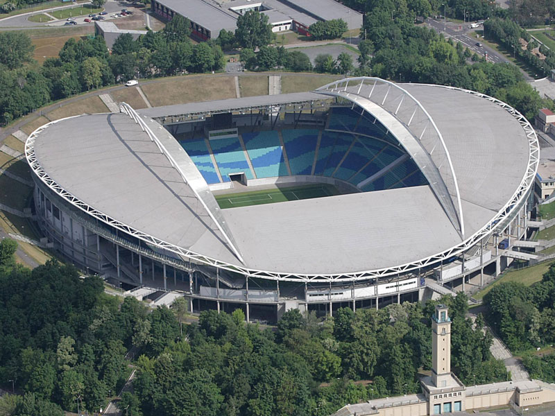 Wechselt den Besitzer: das Stadion in Leipzig.