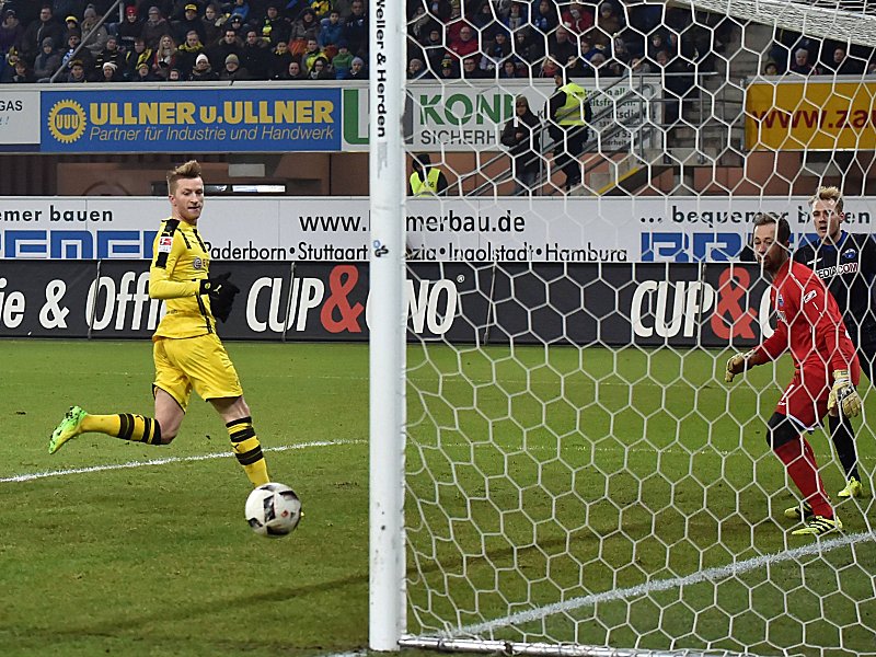 Traf gegen Paderborn: Dortmunds Marco Reus. 