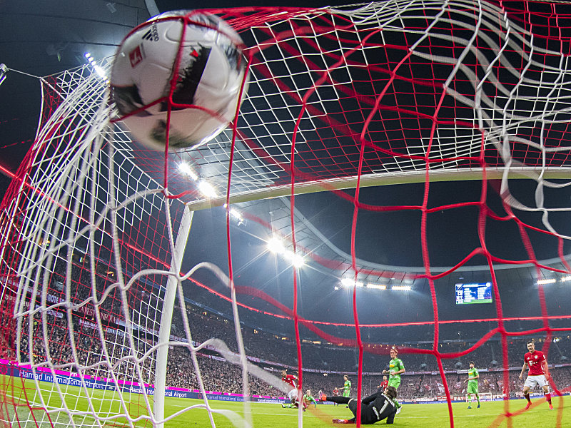 Ball im Bundesliga-Netz: Die offizielle 50.000er-Marke ist geknackt.