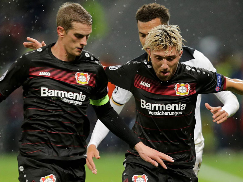 Wieder mit dabei: Leverkusen kann gegen Werder auf Lars Bender und Kevin Kampl z&#228;hlen.