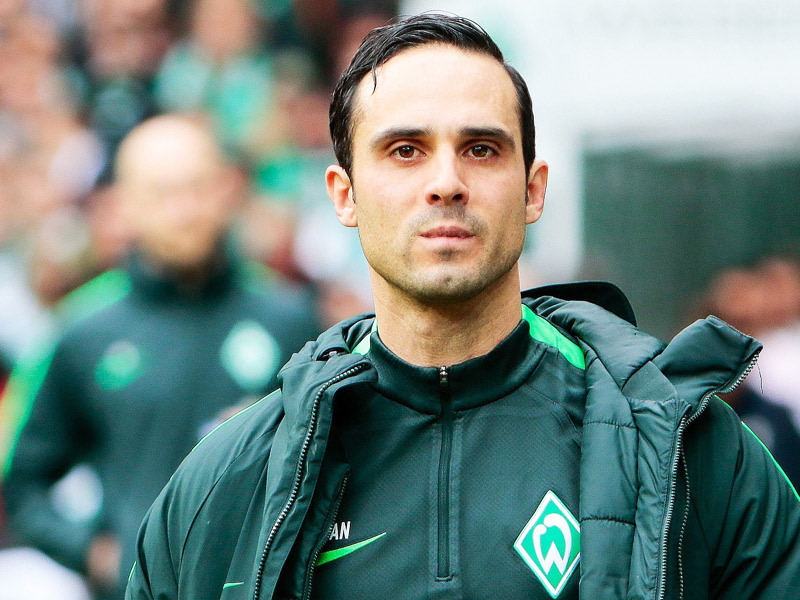 Vertragsgespr&#228;che erst nach perfektem Klassenerhalt: Werder Bremens Trainer Alexander Nouri. 
