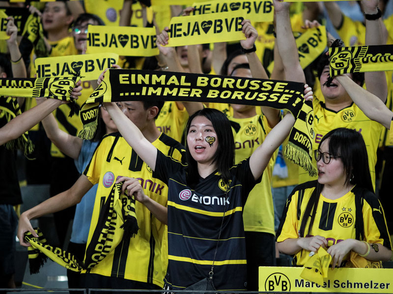 Schon voriges Jahr war die Begeisterung gro&#223;: Borussia Dortmund macht im Juli wieder in China Station.