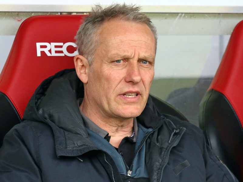 Spielt mit seiner Mannschaft eine richtig gute Saison: Freiburgs Coach Christian Streich. 