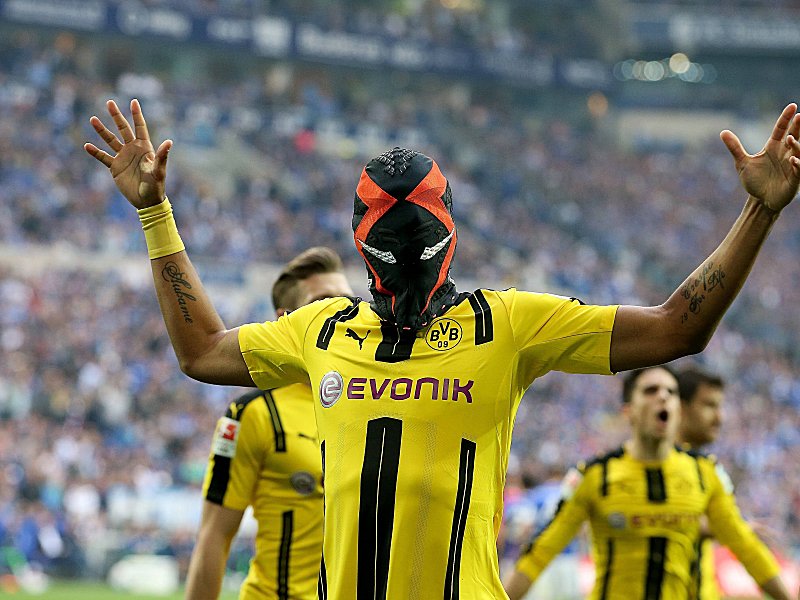Dortmunds Pierre-Emerick Aubameyang hat wegen seines Maskenjubels vom Verein eine Geldstrafe bekommen.